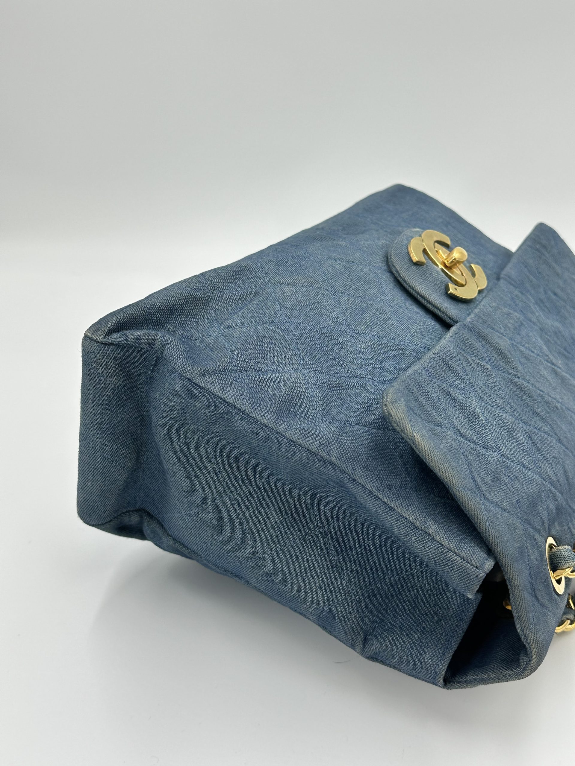 Chanel Maxi flap bag denim - Billede 8
