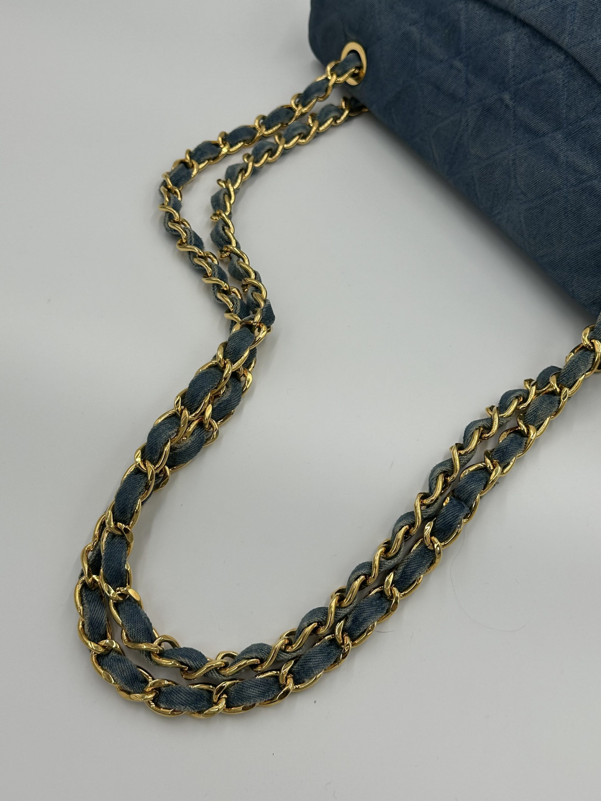 Chanel Maxi flap bag denim - Billede 10