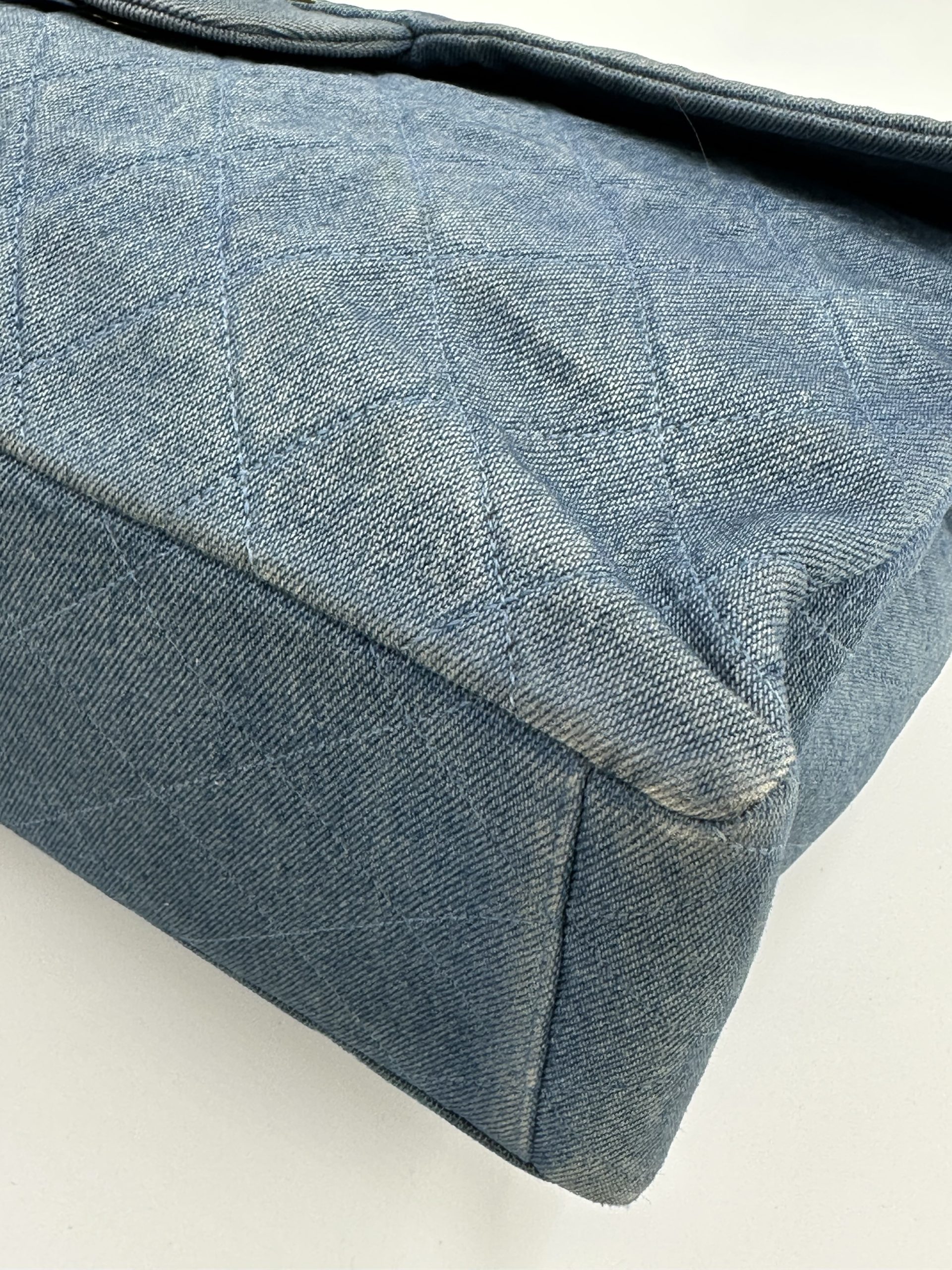 Chanel Maxi flap bag denim - Billede 13