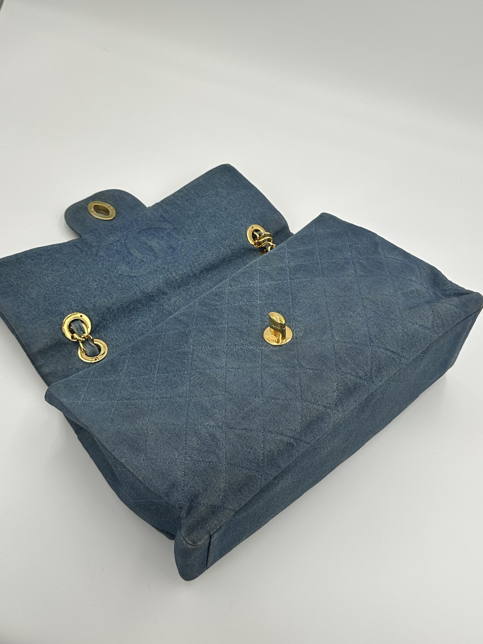 Chanel Maxi flap bag denim - Billede 16