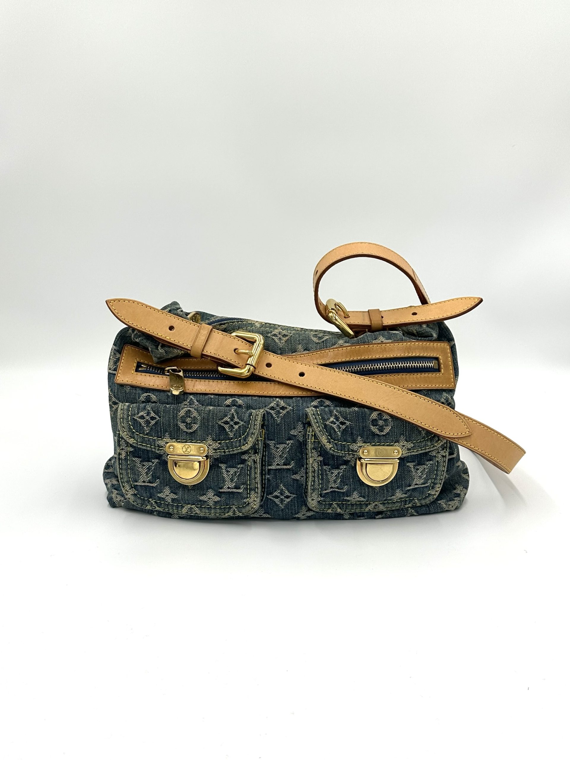 Louis Vuitton Monogram Denim Baggy PM